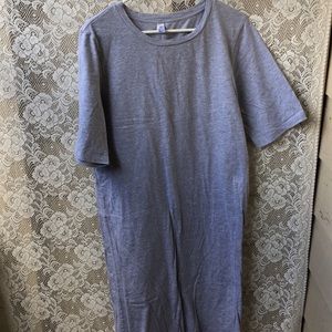 American Apparel tall T dress